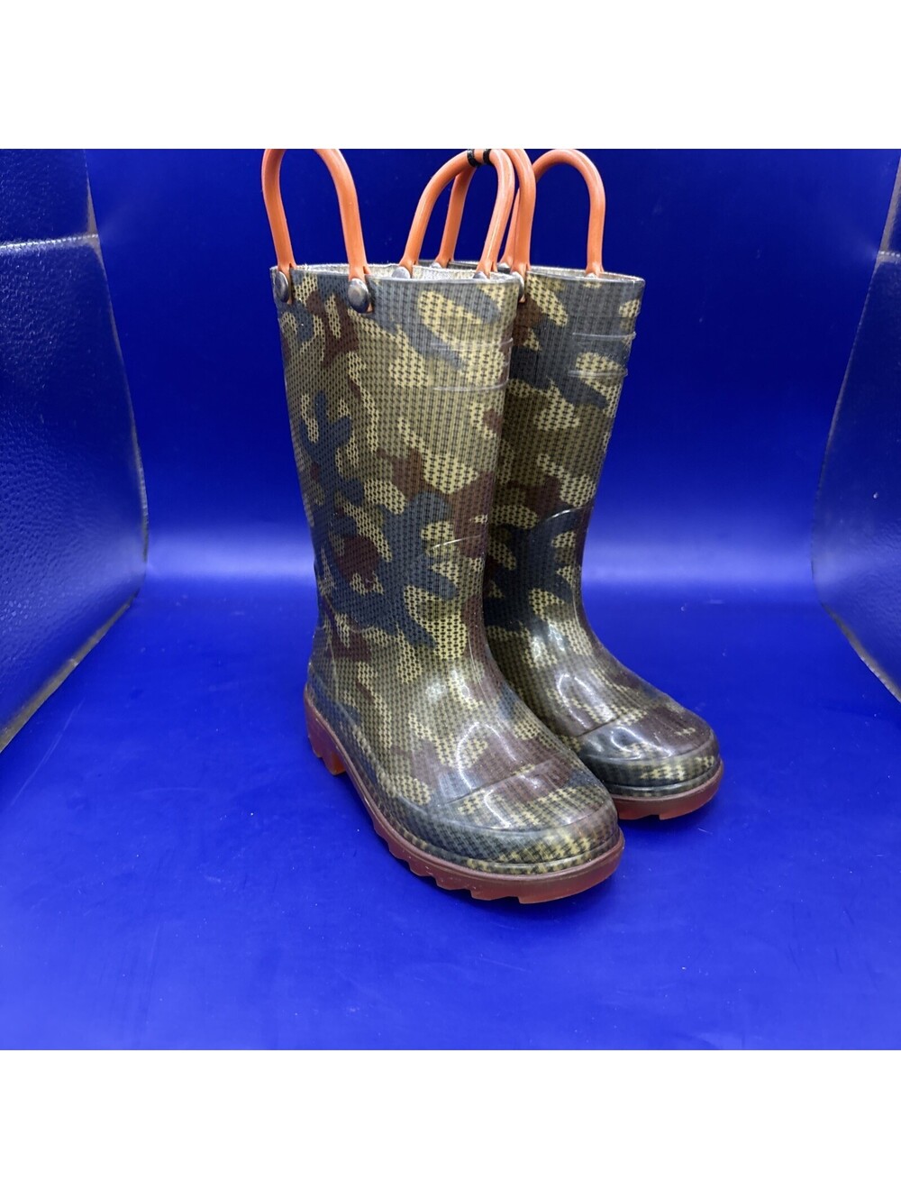 Western Chief Kids Mesh Camo Waterproof Rain Boots Size 5/6